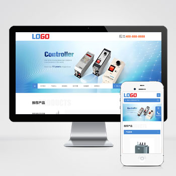  (自適應(yīng)手機(jī)端)變壓器網(wǎng)站模板 電力設(shè)備網(wǎng)站源碼下載(帶三