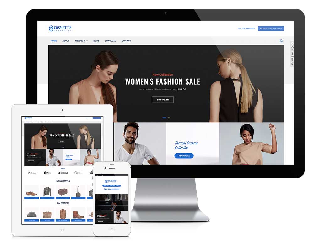 響應(yīng)式外貿(mào)服裝服飾企業(yè)網(wǎng)站模板(圖1) 1.jpg