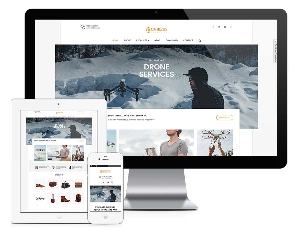 響應(yīng)式無人機(jī)外貿(mào)企業(yè)網(wǎng)站模板(圖1) 1.jpg